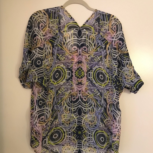 Zoa Tops - Zoa Printed Blouse